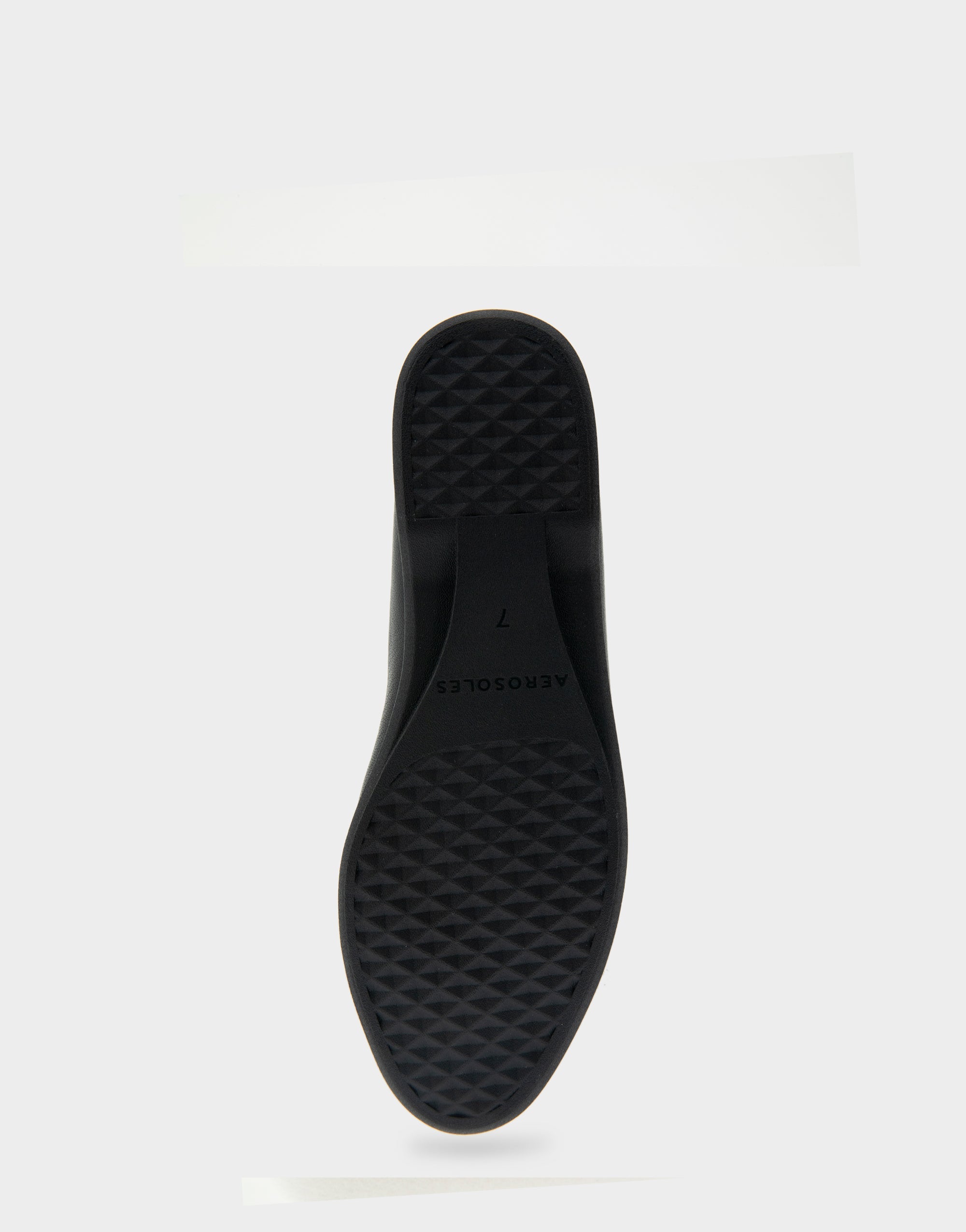 Bia Black Genuine Leather Ornamented Flat