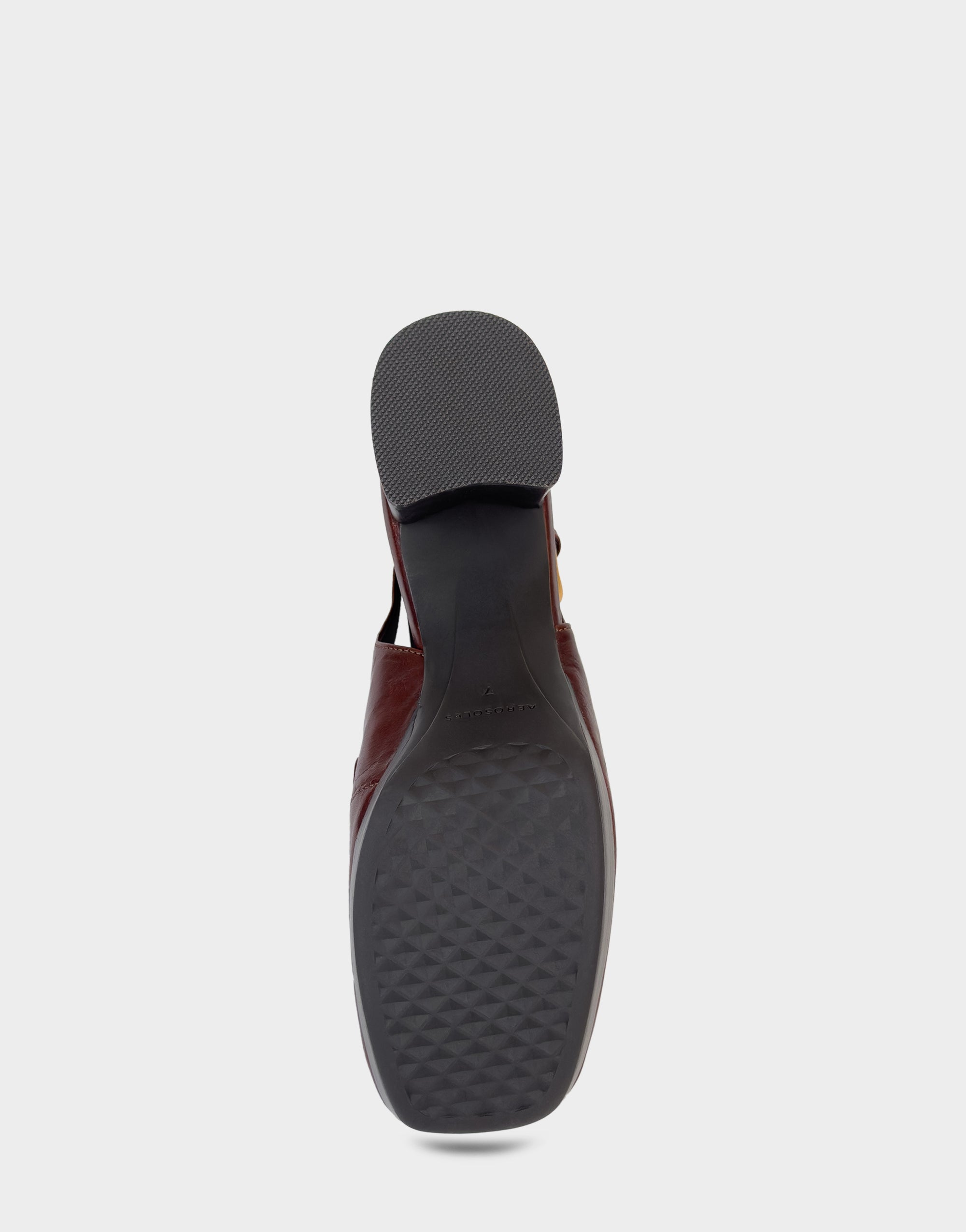 Women's Slingback Platform in Sequoia Leather