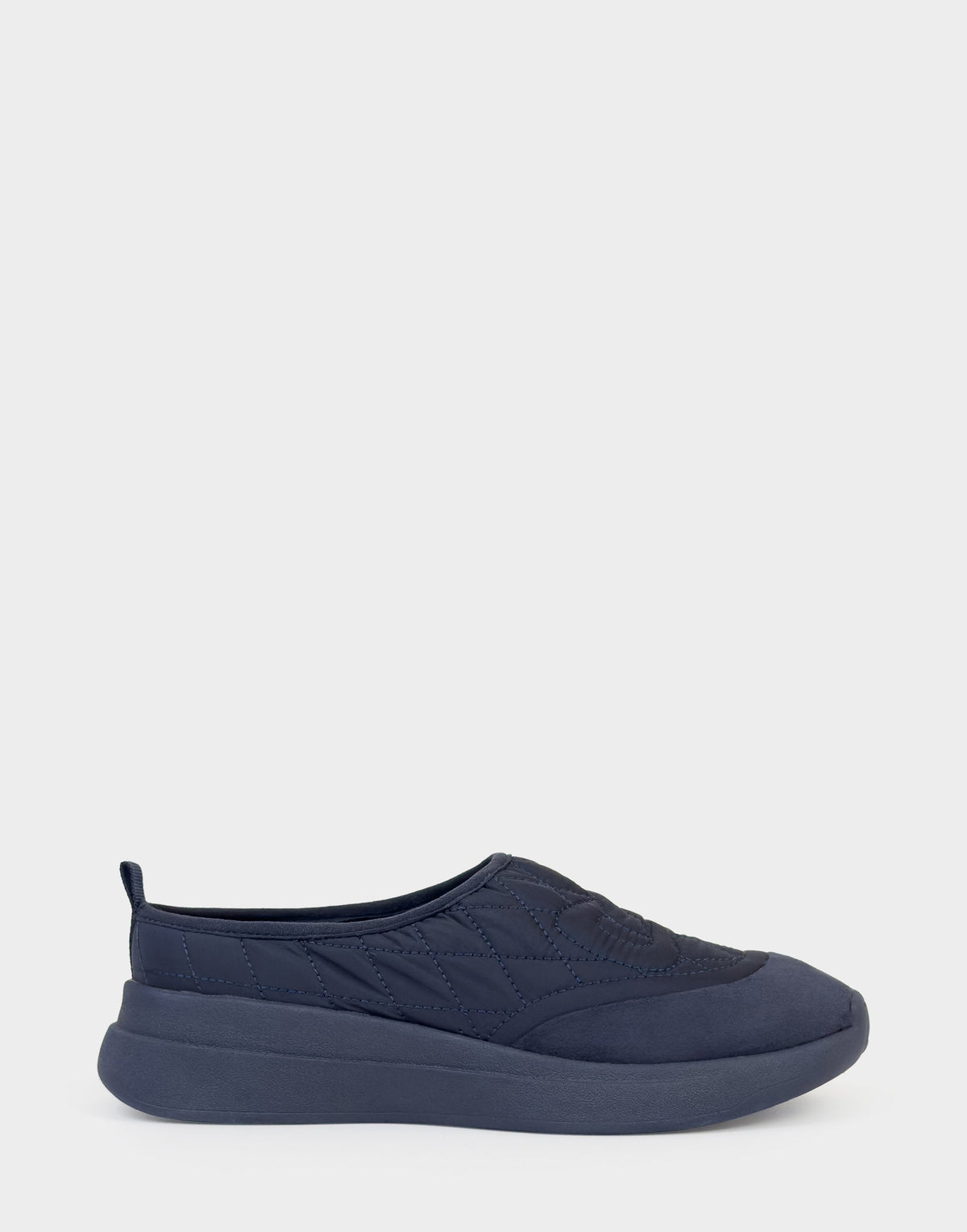 Comfortable Women's Mule Sneaker In Blue Fabric
