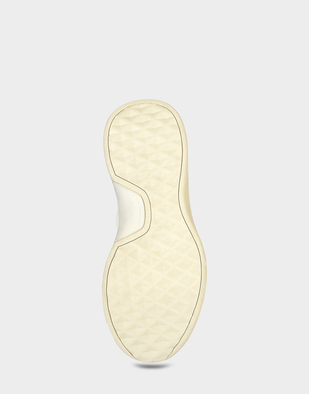 Comfortable Women's Mule Sneaker In Off White Fabric