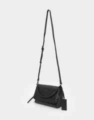 Women's East/West Quilted Flap Crossbody