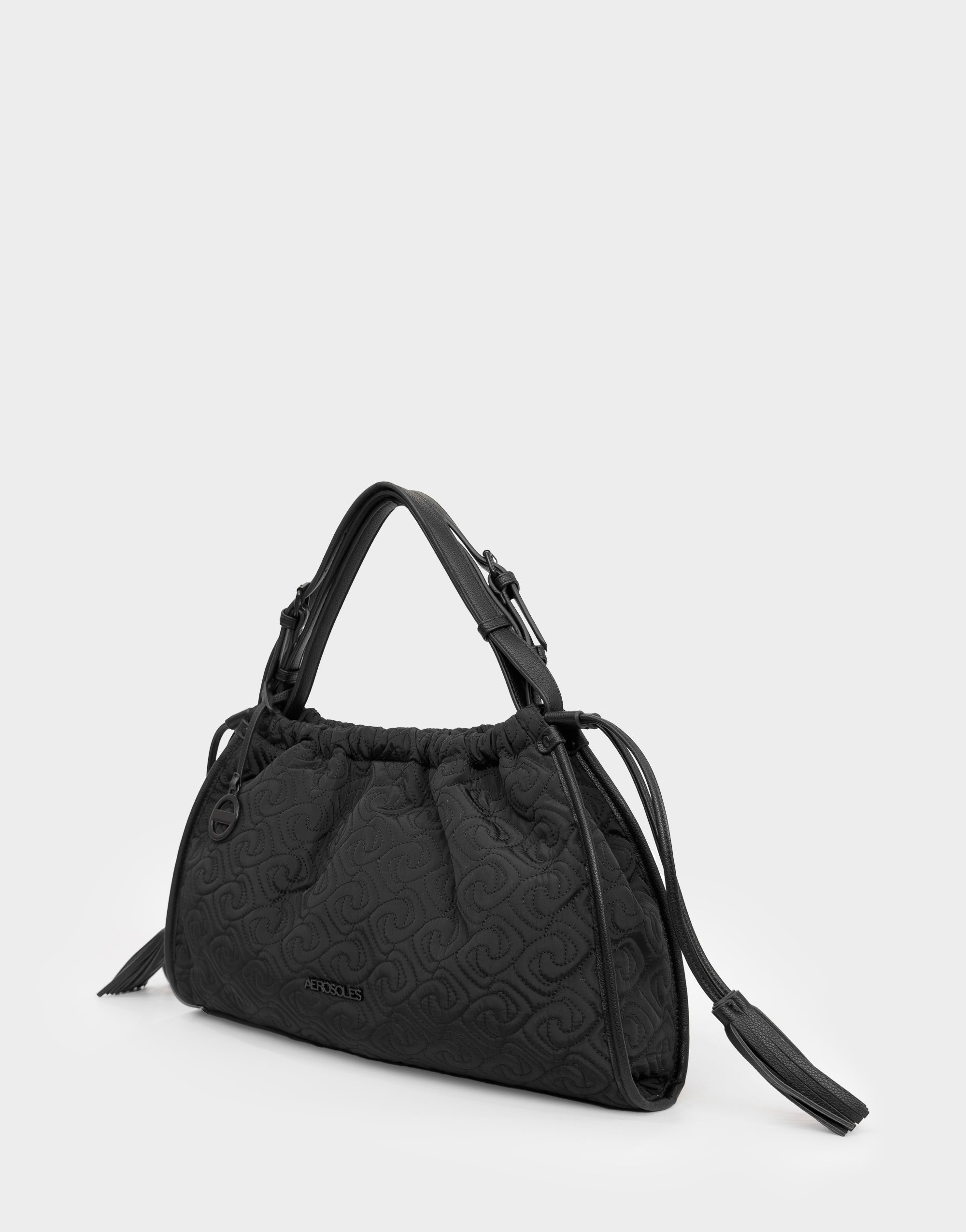 Women's Quilted Drawstring Tote