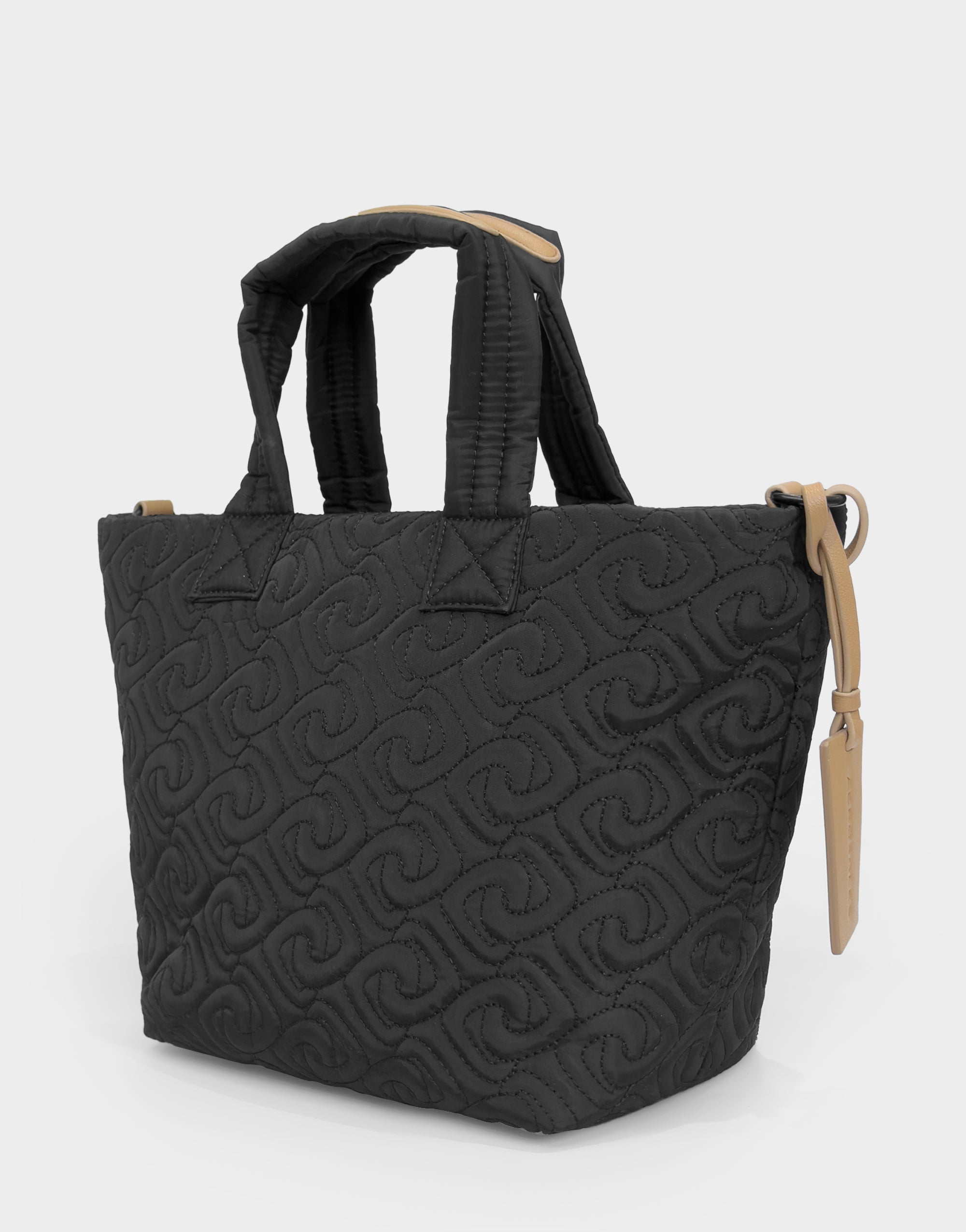 Women's Quilted Mini Tote Crossbody